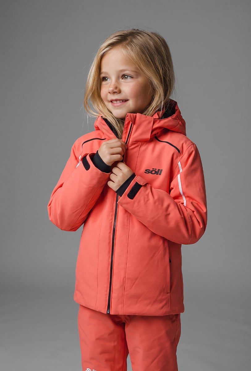 Skijacke Kinder Söll RASCH Coral - 1