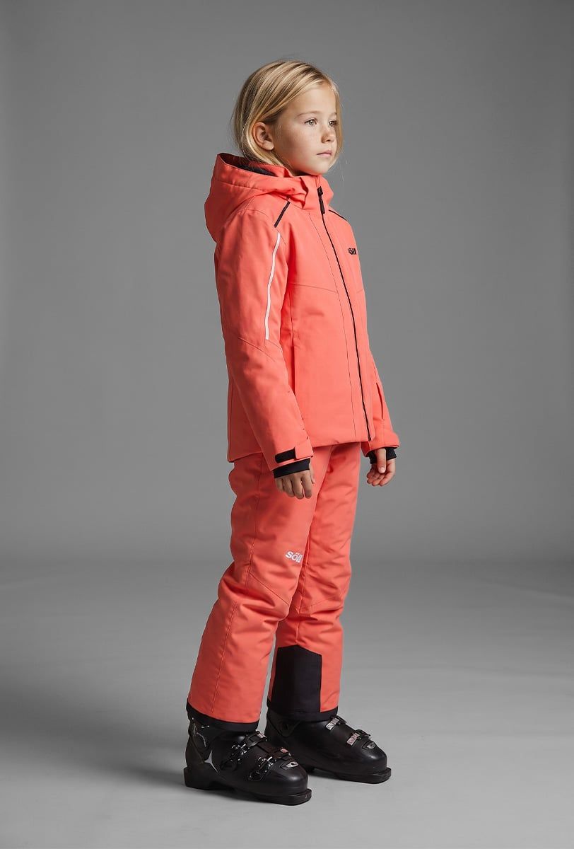 Skijacke Kinder Söll RASCH Coral – Vorderansicht - 5