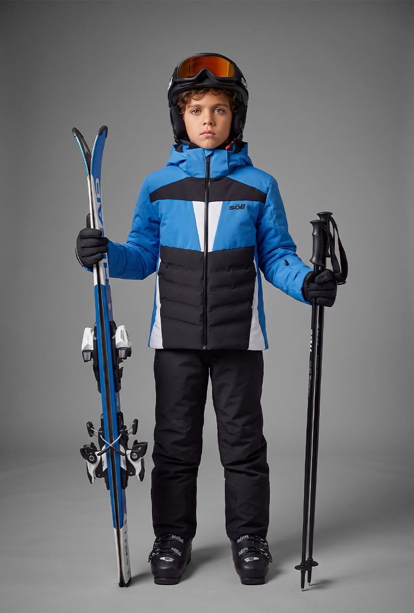 Skijacke Kinder Söll SYCLONE Blue - 1