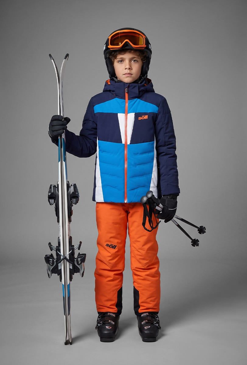 Skijacke Kinder Söll SYCLONE Navy - 1