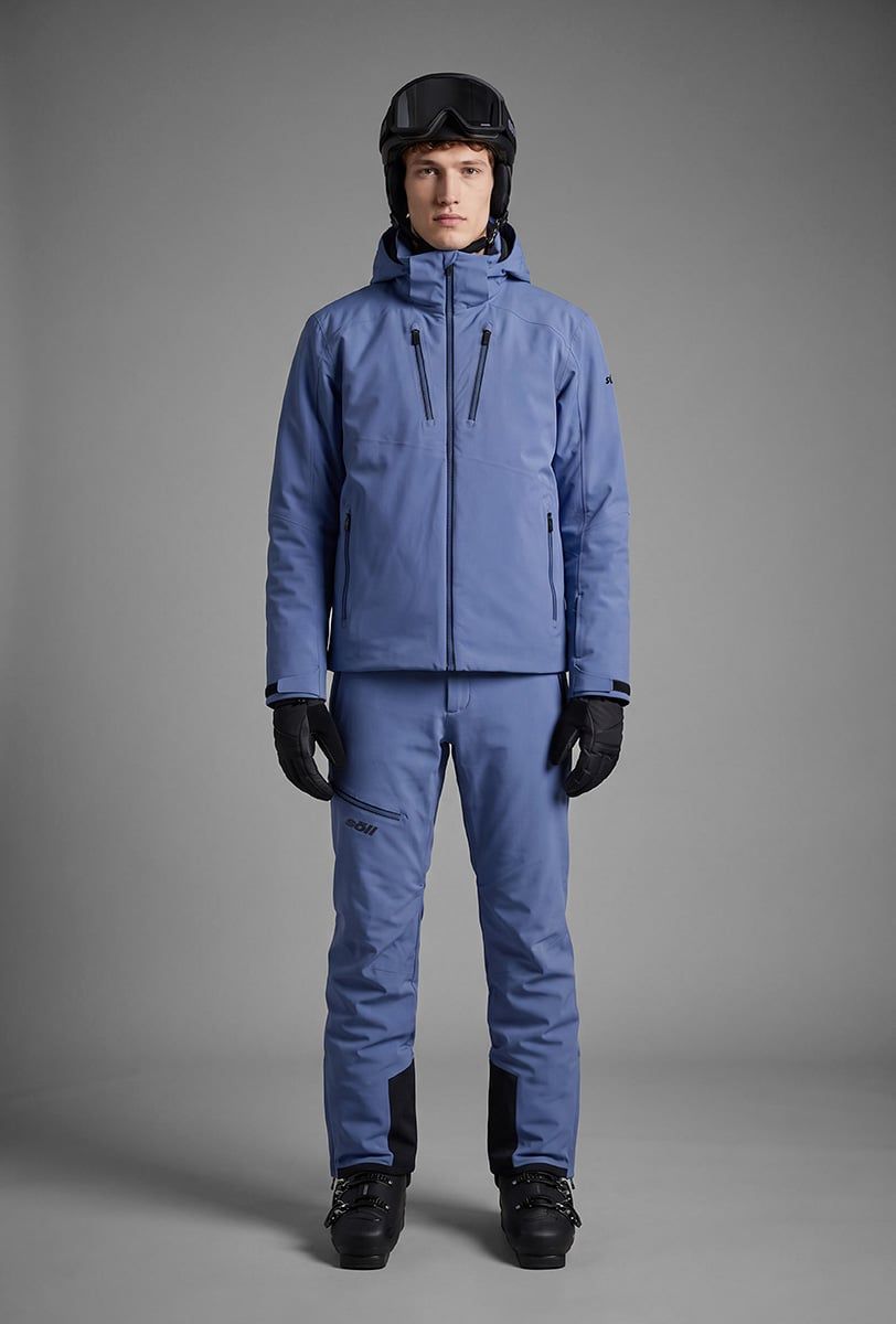 Herren Skijacke Söll CROSS III Moonlight Blue – Nahaufnahme - 2