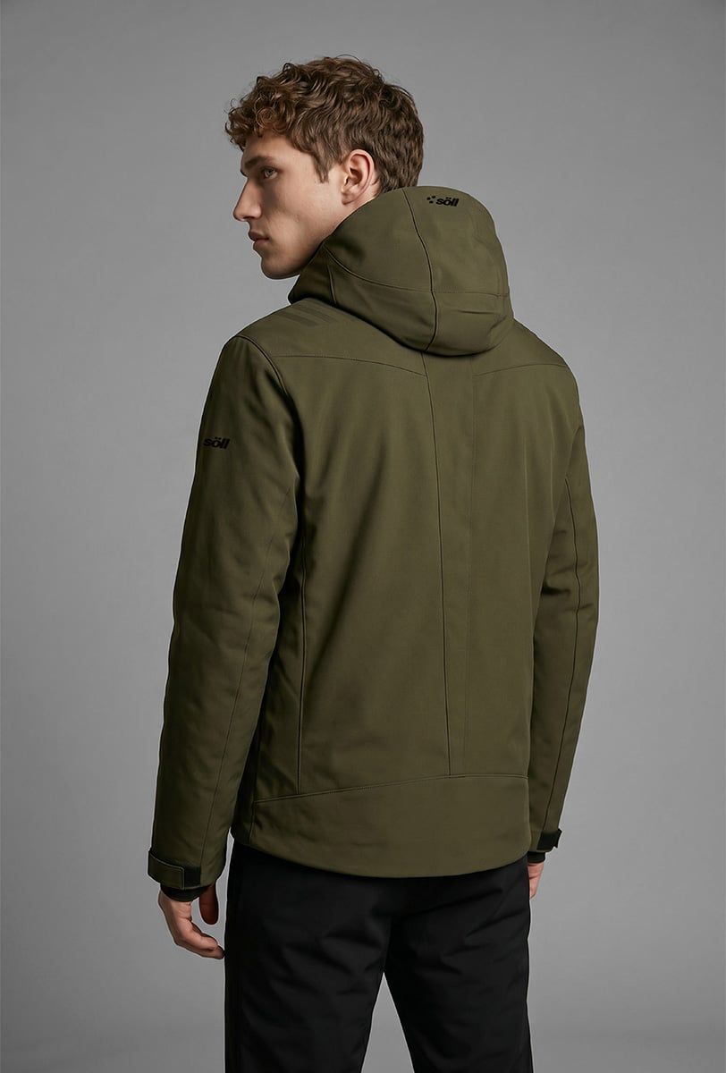 Herren Skijacke Söll RADIUM Dark Olive - 1