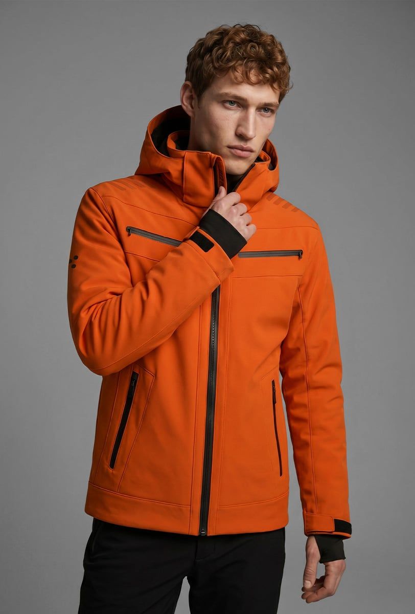 Herren Skijacke Söll RADIUM Gold Flame - 1