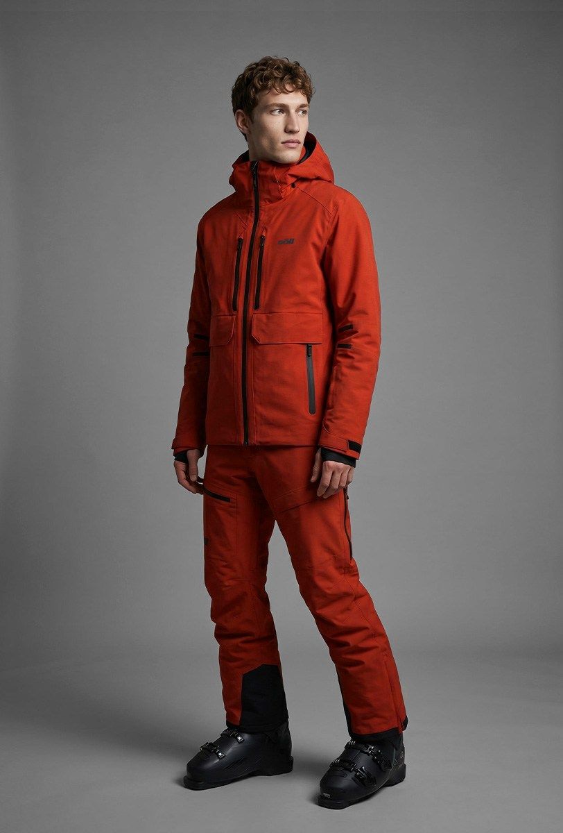 Herren Skijacke Söll RAPTOR Lava Red - 1