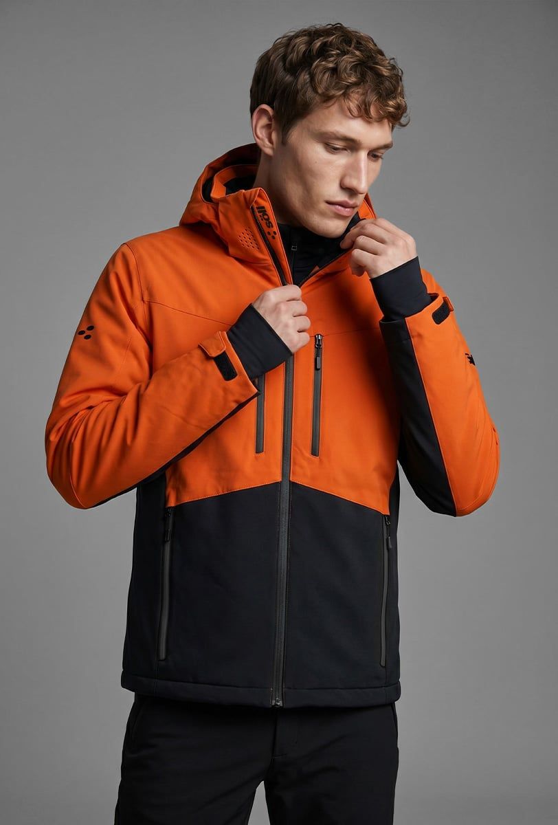 Herren Skijacke Söll SUMMIT Gold Flame - 1