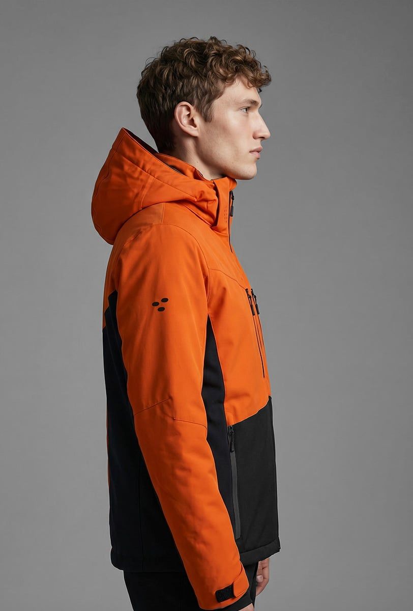 Herren Skijacke Söll SUMMIT Gold Flame – Seitenansicht - 3