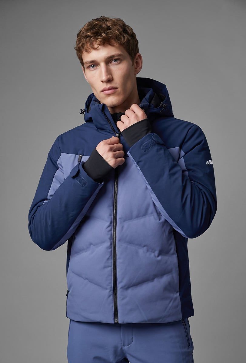 Herren Skijacke Söll TYPHOON II Navy - 1