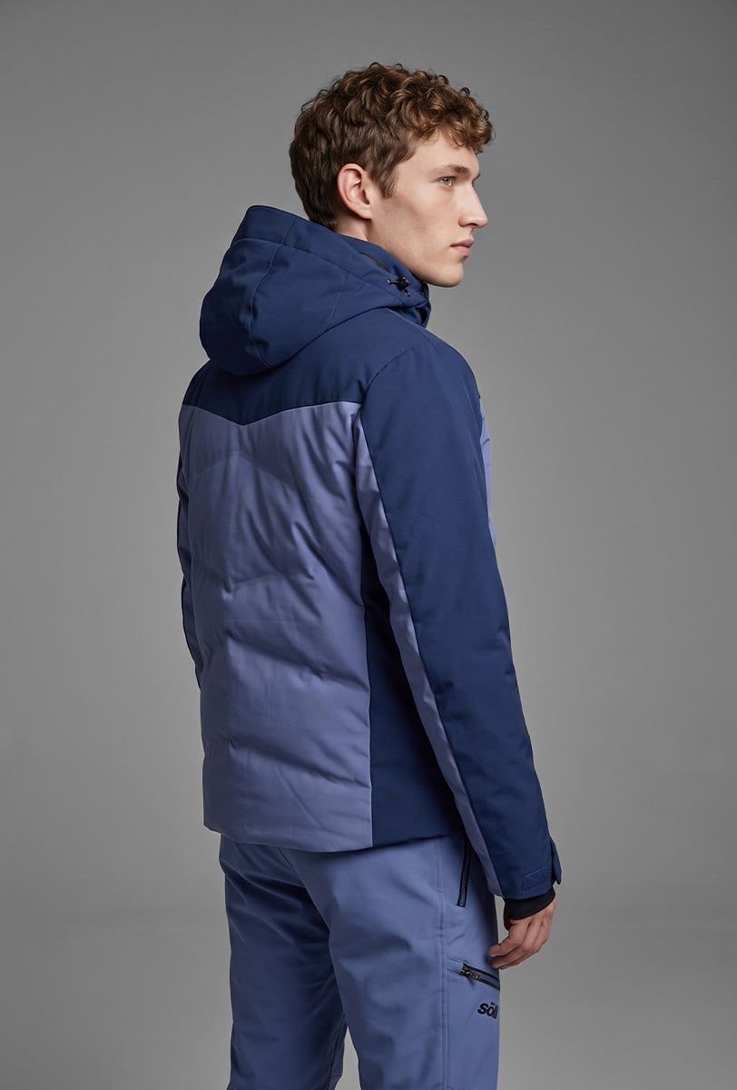 Herren Skijacke Söll TYPHOON II Navy – Detailansicht 1 - 3