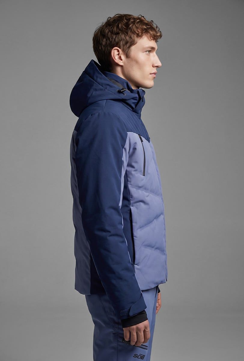 Herren Skijacke Söll TYPHOON II Navy – Detailansicht 2 - 4