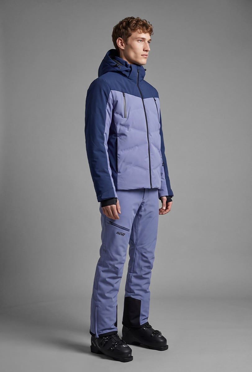 Herren Skijacke Söll TYPHOON II Navy – Detailansicht 3 - 5