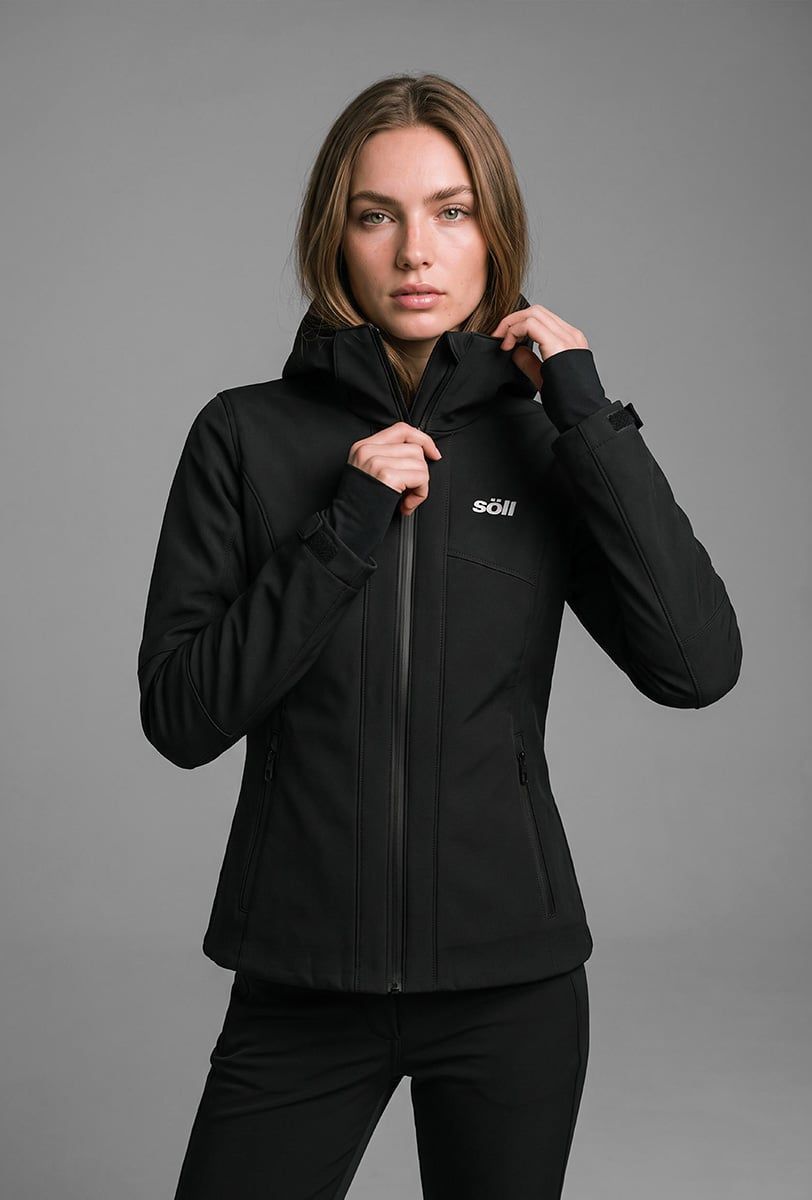 Skijacke für Damen Söll LOLA Caviar Black - 1