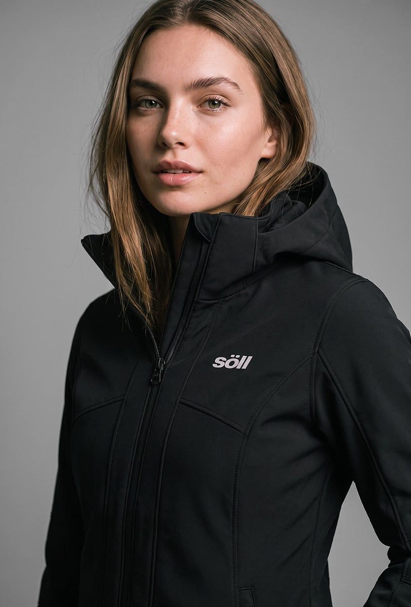 Skijacke für Damen Söll LOLA Caviar Black – Nahaufnahme - 2