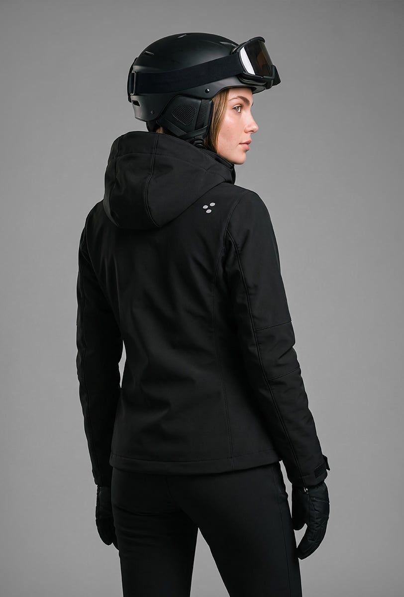 Skijacke für Damen Söll LOLA Caviar Black – Rückansicht - 4