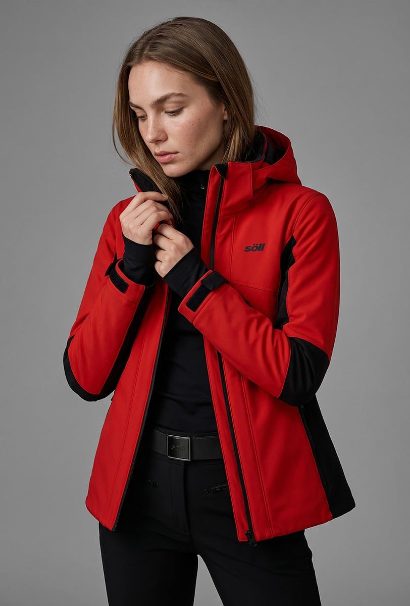 Skijacke für Damen Söll LOLA Red - 1