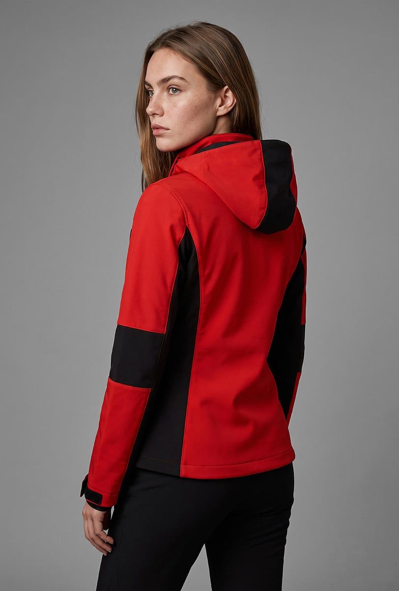Skijacke für Damen Söll LOLA Red – Rückansicht - 4