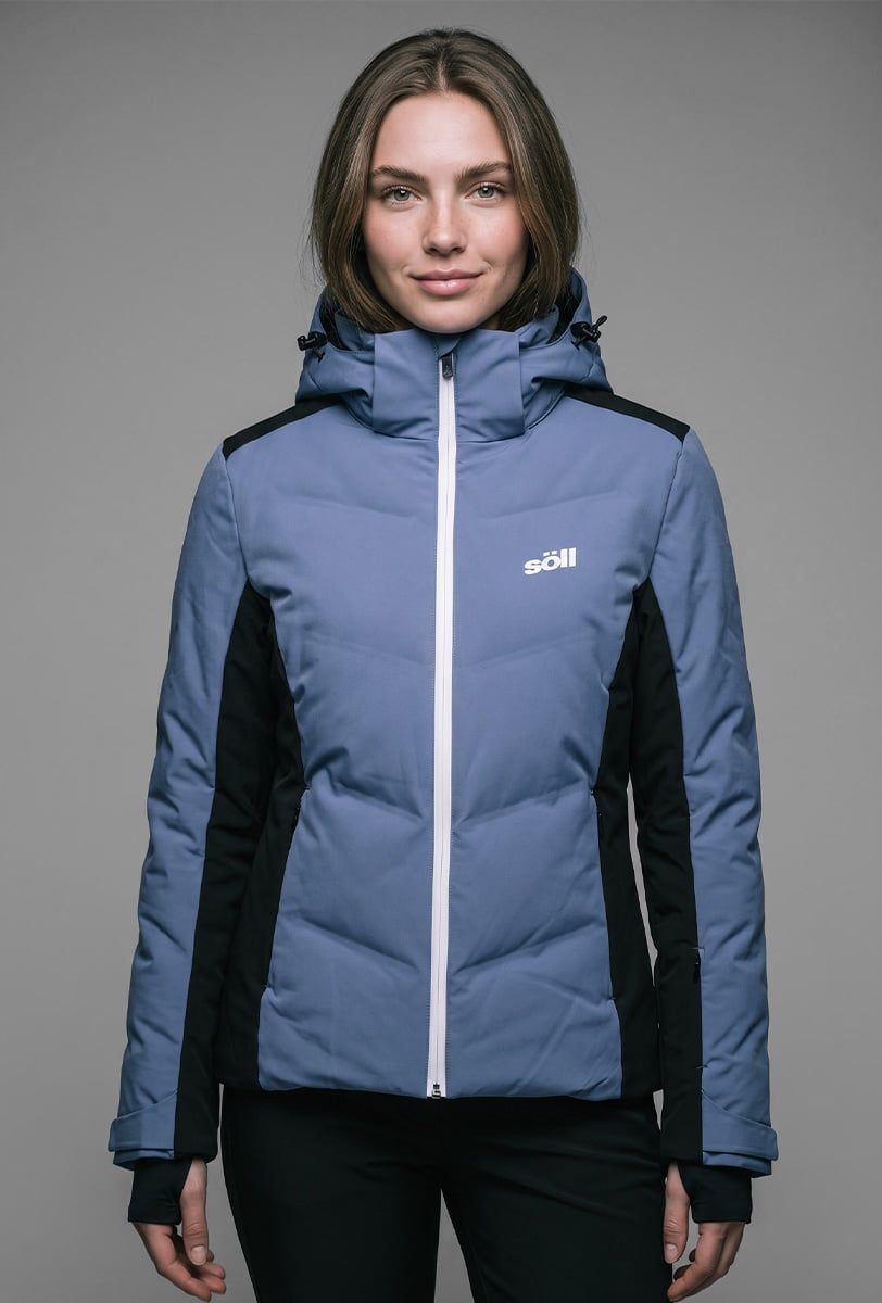 Damen-Skijacke Söll MOTION Moonlight Blue - 1