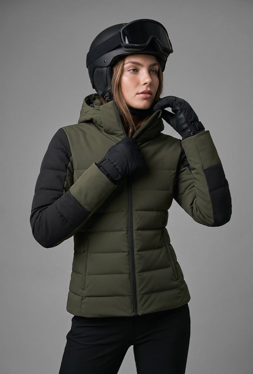 Skijacke für Damen Söll NONIS Dark Olive - 1