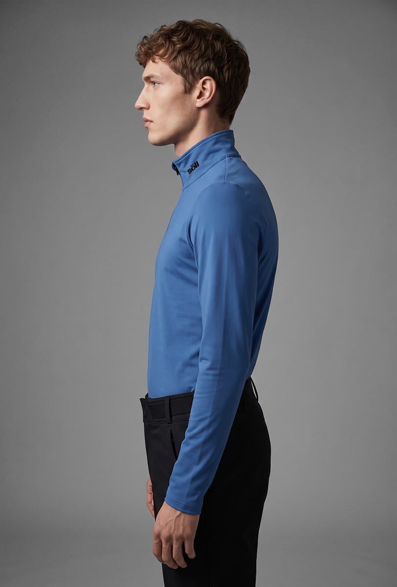 Ski-Midlayer Herren Söll ACTIVE II Moonlight Blue – Seitenansicht - 2