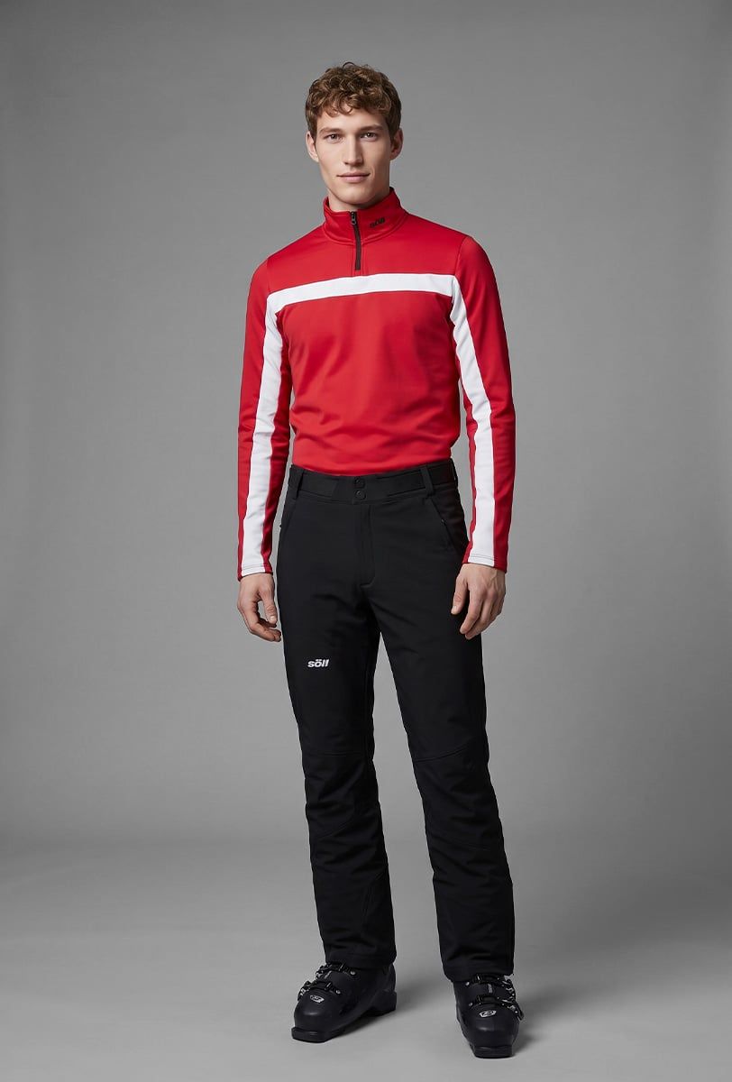 Ski-Midlayer Herren Söll GSTAAD Red - 1