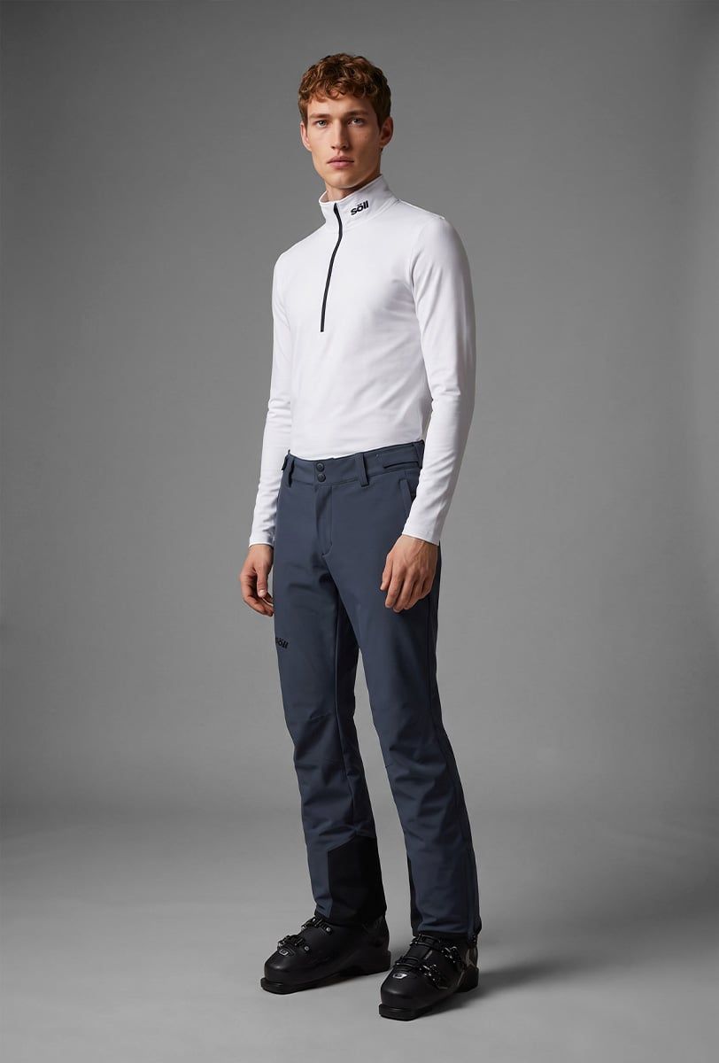 Herren Skihose Söll AGILE Dark Grey – Detailansicht - 3