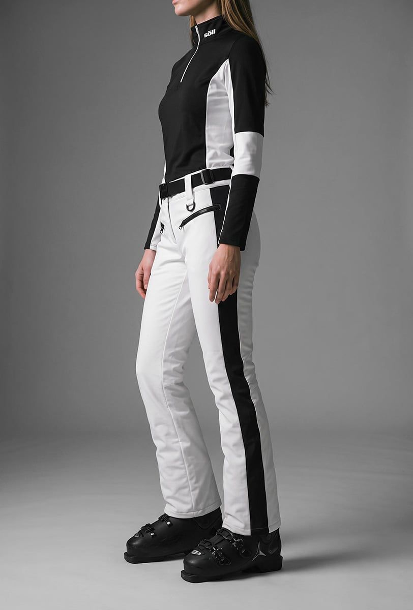 Damen-Skihose Söll ROCKET White – Detailansicht - 2