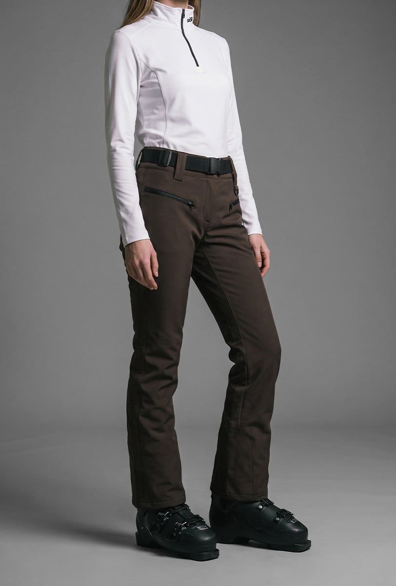 Damen-Skihose Söll STELLAR Chocolate - 1