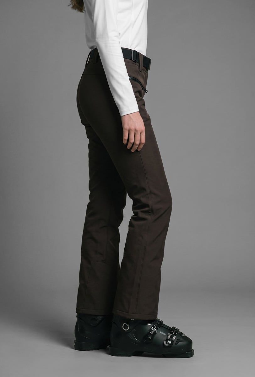 Damen-Skihose Söll STELLAR Chocolate – Detailansicht - 2