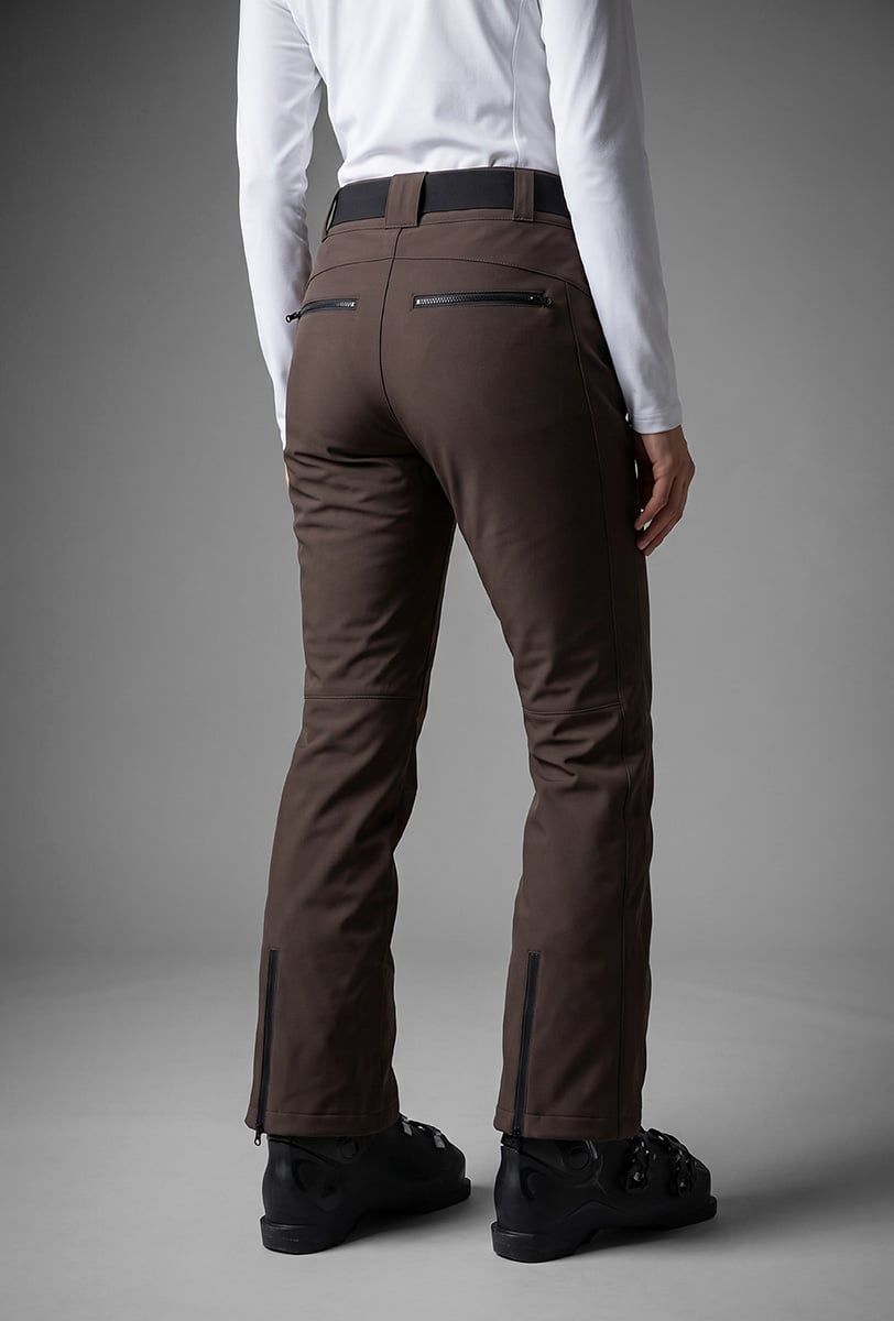 Damen-Skihose Söll STELLAR Chocolate – Rückansicht - 3