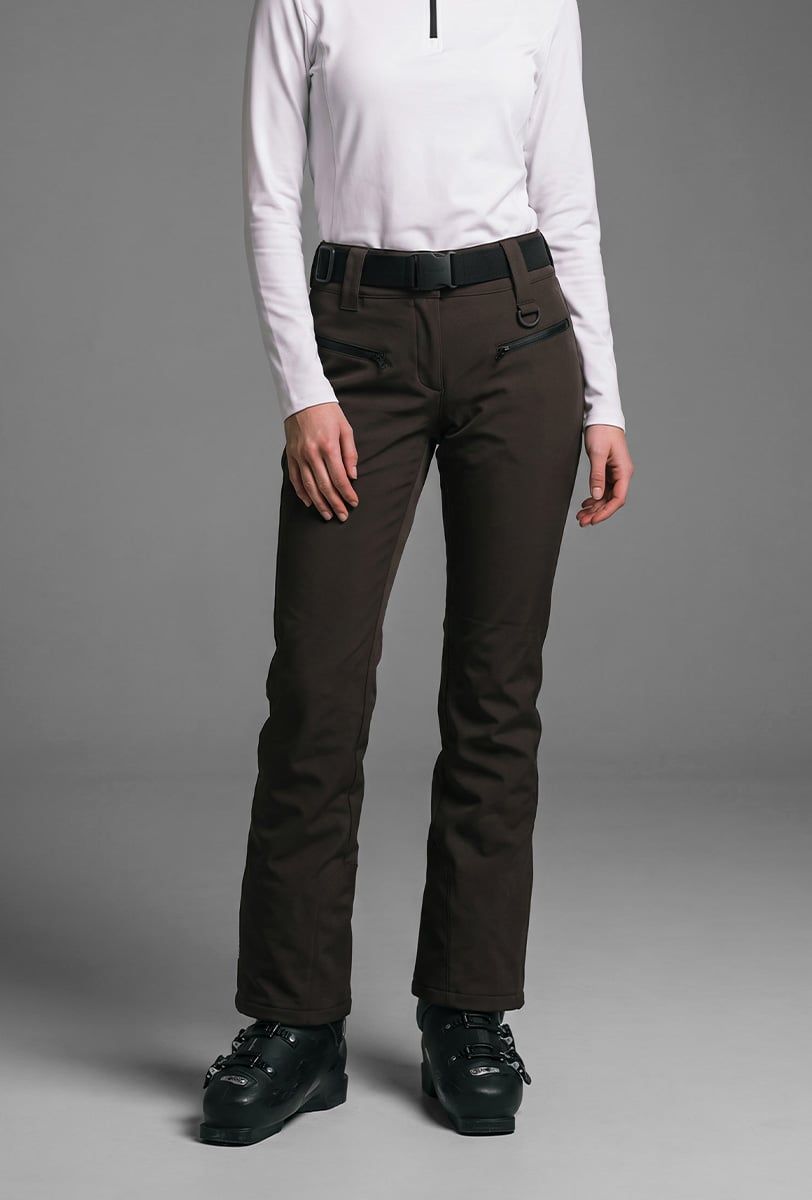 Damen-Skihose Söll STELLAR Chocolate – Detailansicht - 4