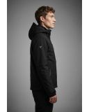 Herren RADIUM Jacke Caviar Black